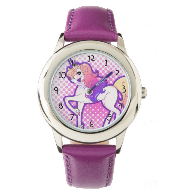 Montre Unicorn Girls Watch (devant)