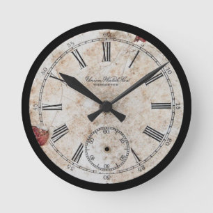Montre Union vintage Horloge Face Mur Horloge