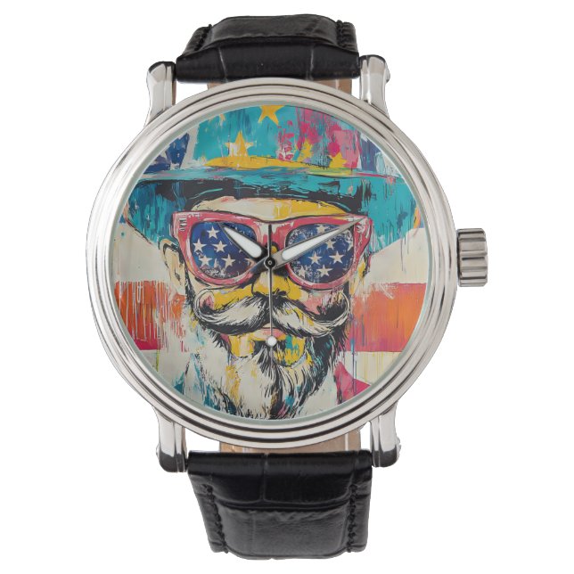 Montre Unique 4 juillet (devant)