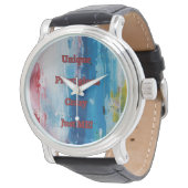 Montre Unique - Prestigious - Crazy - Just ME (Incliné)