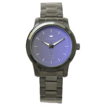Unisex acier inoxydable noir
