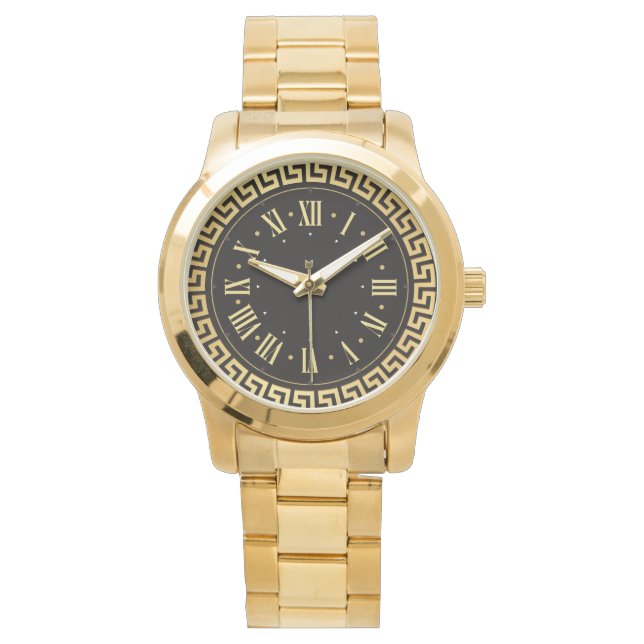 Montre  Unisex  Monogram Luxury Stylish  (devant)