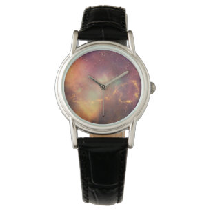 Montre Univers de cosmos de manière laiteuse de galaxie