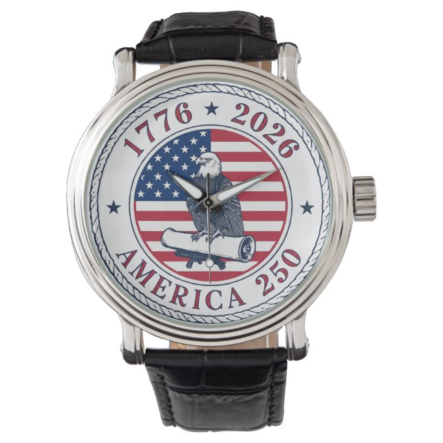 Montre USA 250th Anniversary 1776-2026 (devant)