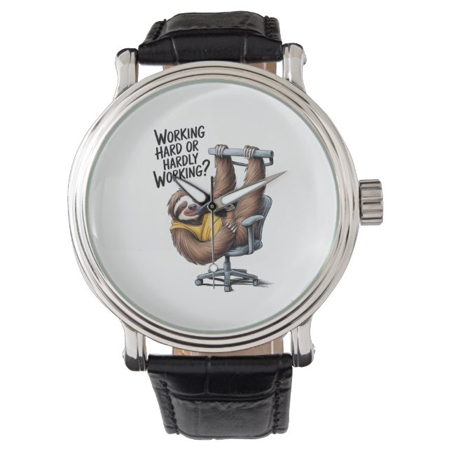 Montre Utilisation d'un emplacement de travail dur ou dif (devant)