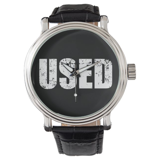 MONTRE UTILISÉ (devant)