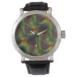 Montre Vague olographe brillante de parties scintillantes