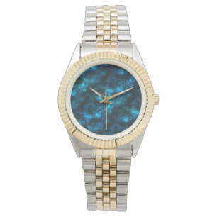 Montre Vagues Bleu Foncé