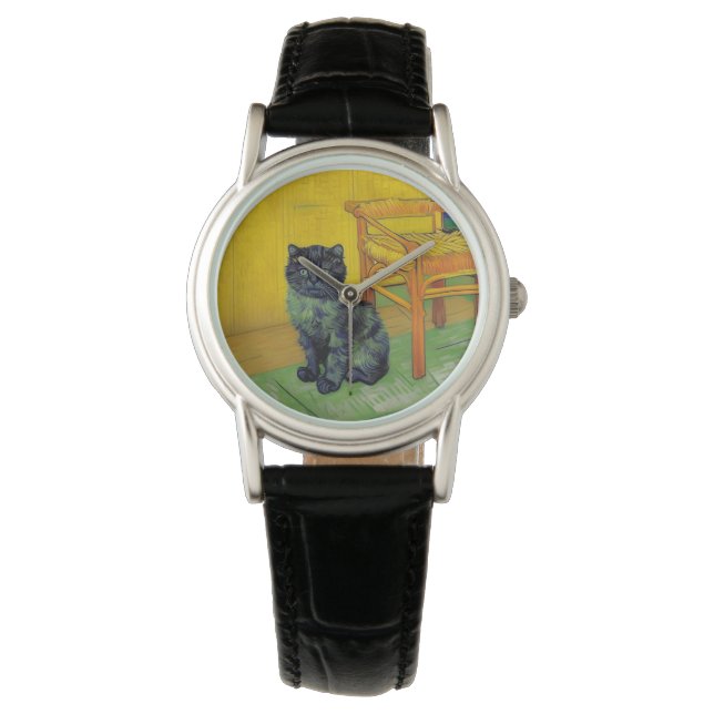Montre Van Gogh Black Cat (devant)