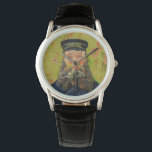 Montre Van Gogh Postman. Art de l'impressionnisme de port<br><div class="desc">Montre Van Gogh "The Postman (Joseph Roulin)".</div>
