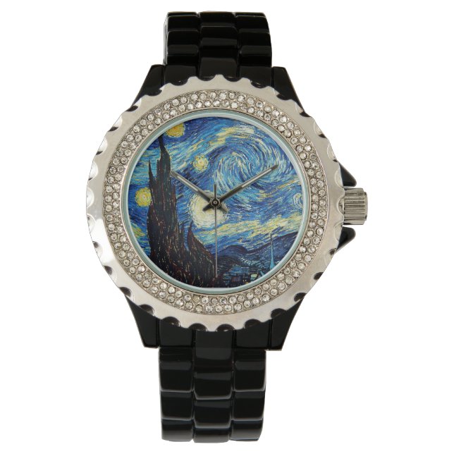 Montre Van Gogh "Starry Night" Regarder (devant)
