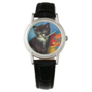Montre Van Gogh Tuxedo Cat