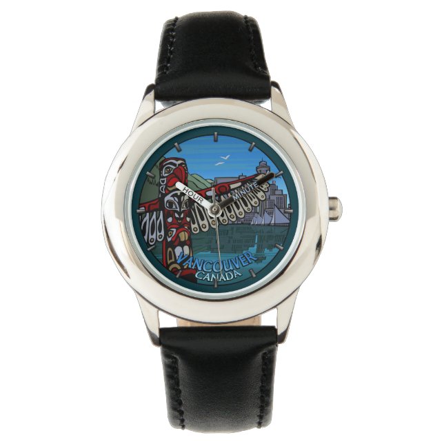 Montre Vancouver Watch Kid's Vancouver Canada Wristwatch (devant)