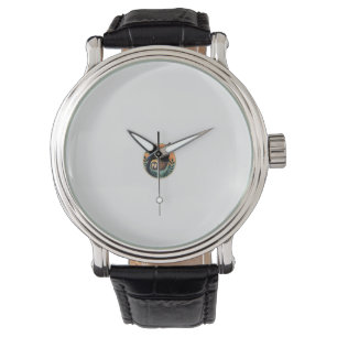 Montre Vecteur de paresseux vintage Badge rétro faune 2