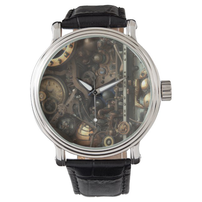 Montre Veille Art Steampunk (devant)