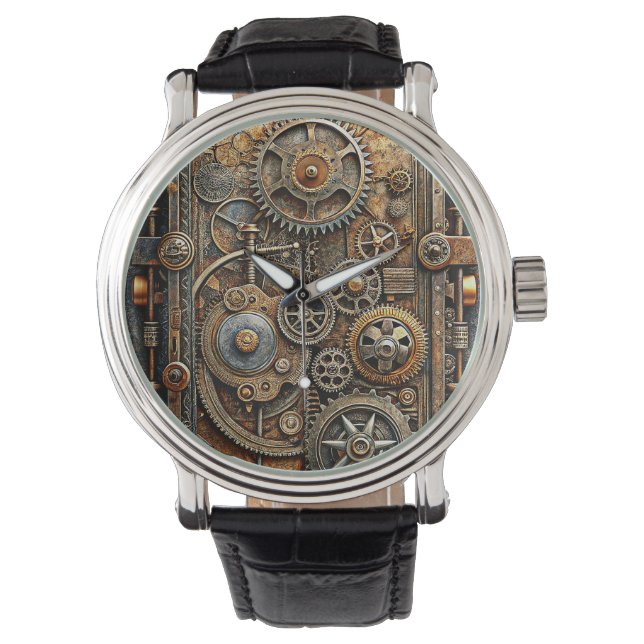 Montre Veille Art Steampunk (devant)