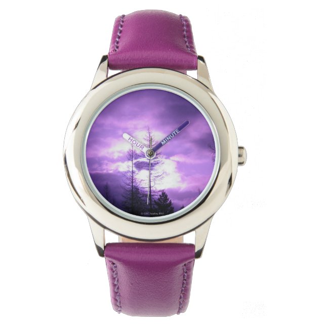 Montre Veille Ciel Violet (devant)