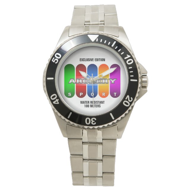 Montre Veille cool au tir à l'arc (modèles multiples) (devant)