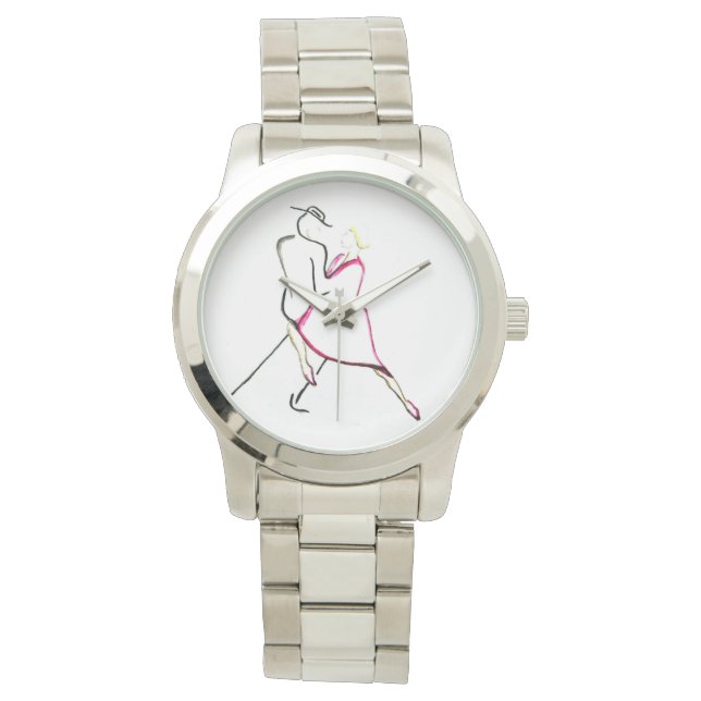 Montre Veille danseuse par Hevener (devant)