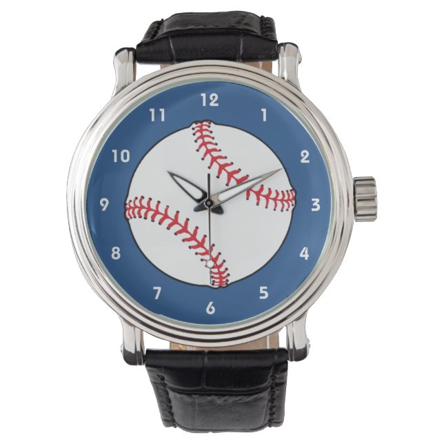 Montre Veille de baseball patriotique (devant)