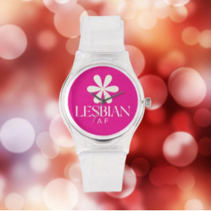 Montre Veille de la Fleur Blanche de la AF lesbienne