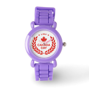 Montre Veille de la Journée du Canada