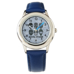 Montre Veille de l'évolution du masque de gardien de but 