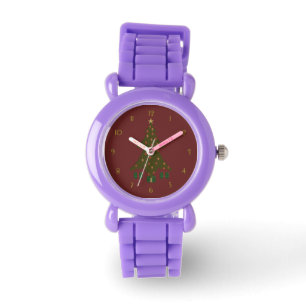 Montre Veille de Noël dorée