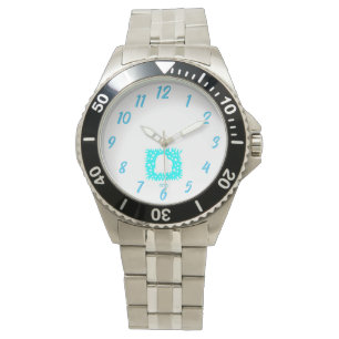 Montre Veille en acier inoxydable pour hommes