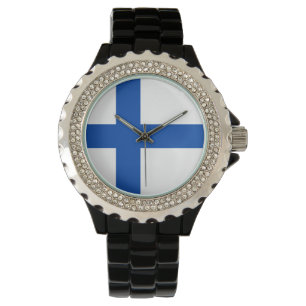 Montre Veille féminine finlandaise - Suomen Lippu Kello