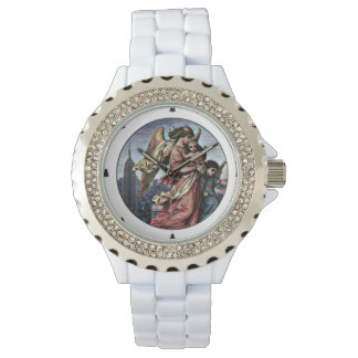Montre Veille religieuse - Ange avec Christ