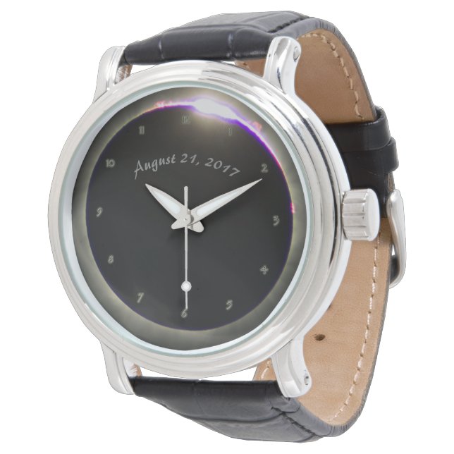 Montre Veille solaire Eclipse (Incliné)