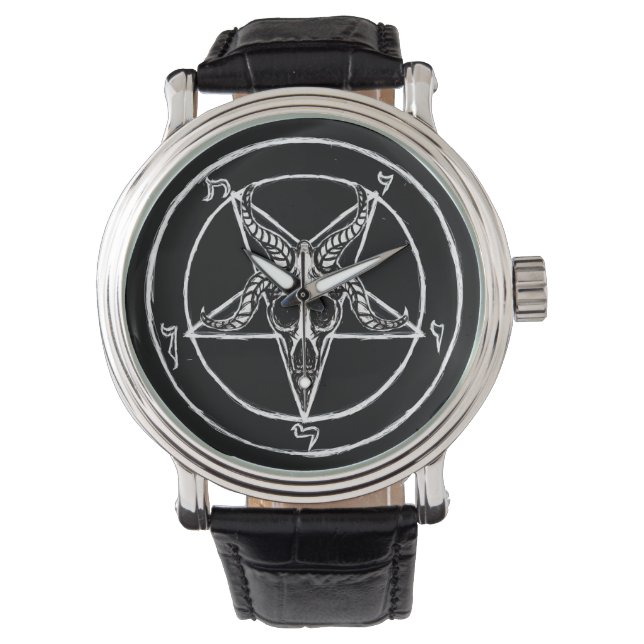 Montre Veille Vintage De La Veille De Baphomet (devant)
