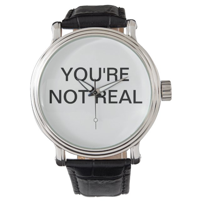 Montre veiller à ce que les gens pensent qu'ils n'existen (devant)