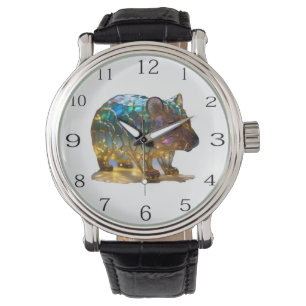 Montre Verre Opalisé Australian Wombat,