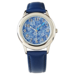 Montre Verre souillé d'étoiles de David