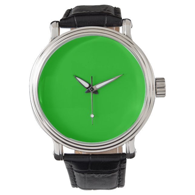 Montre Vert citron (devant)