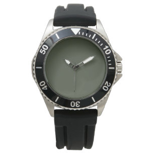Montre Vert de fusil uni