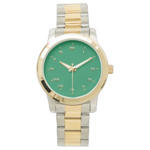 Montre Vert et or gaélique