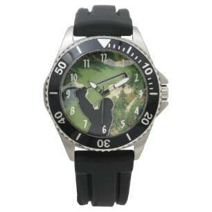 Montre Vert foncé