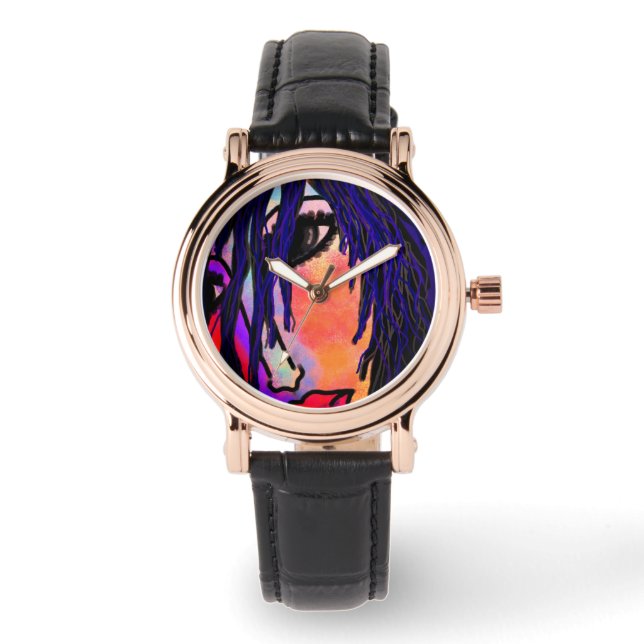 Montre Vêtements Abstraits funky (Recto)
