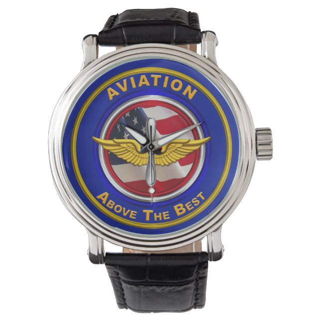 Montre Vétéran de l'aviation de l'Armée de terre (devant)