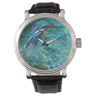 Montre Vibrant Kingfisher Aqua Nature Watch