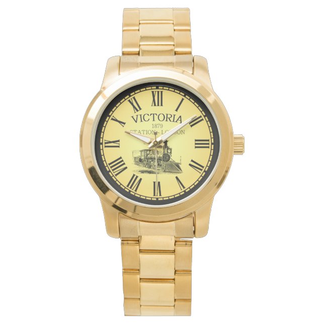 Montre Victoria Station ~ Londres Angleterre ~ 1879 ~ (devant)