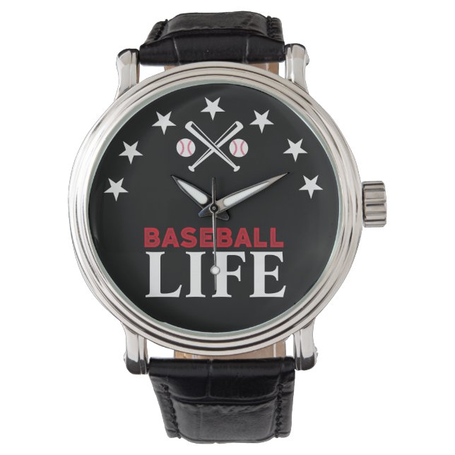Montre Vie de baseball (devant)