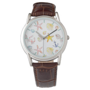 Montre Vie marine et Ancres