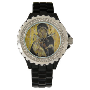Montre Vierge de Kiev Icône ukrainienne Vierge Vierge