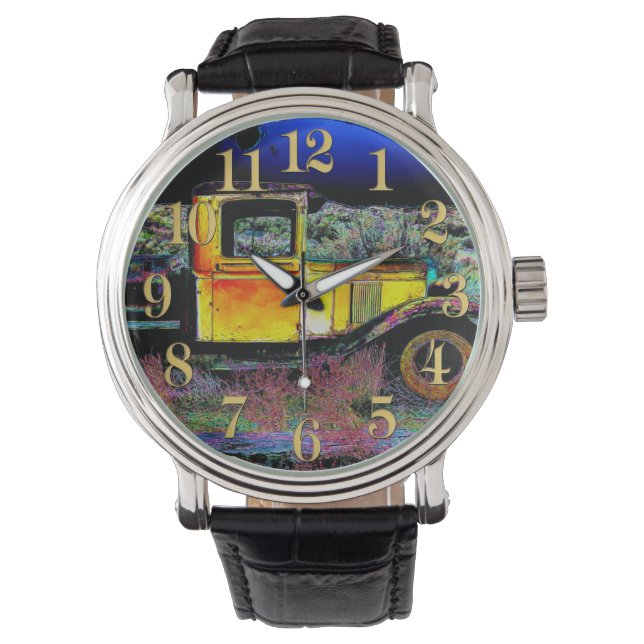 Montre Vieux camion Vintage (devant)