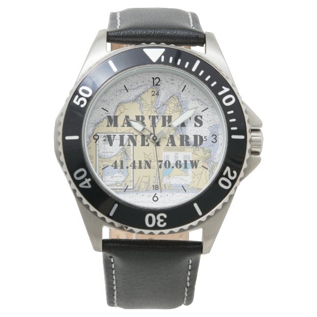 Montre Vignoble de Martha vintage Nautique (devant)