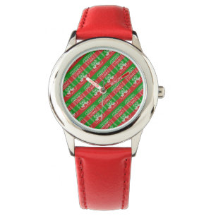 Montre Vilain pull motif sonnettes Joyeux fils Xmas